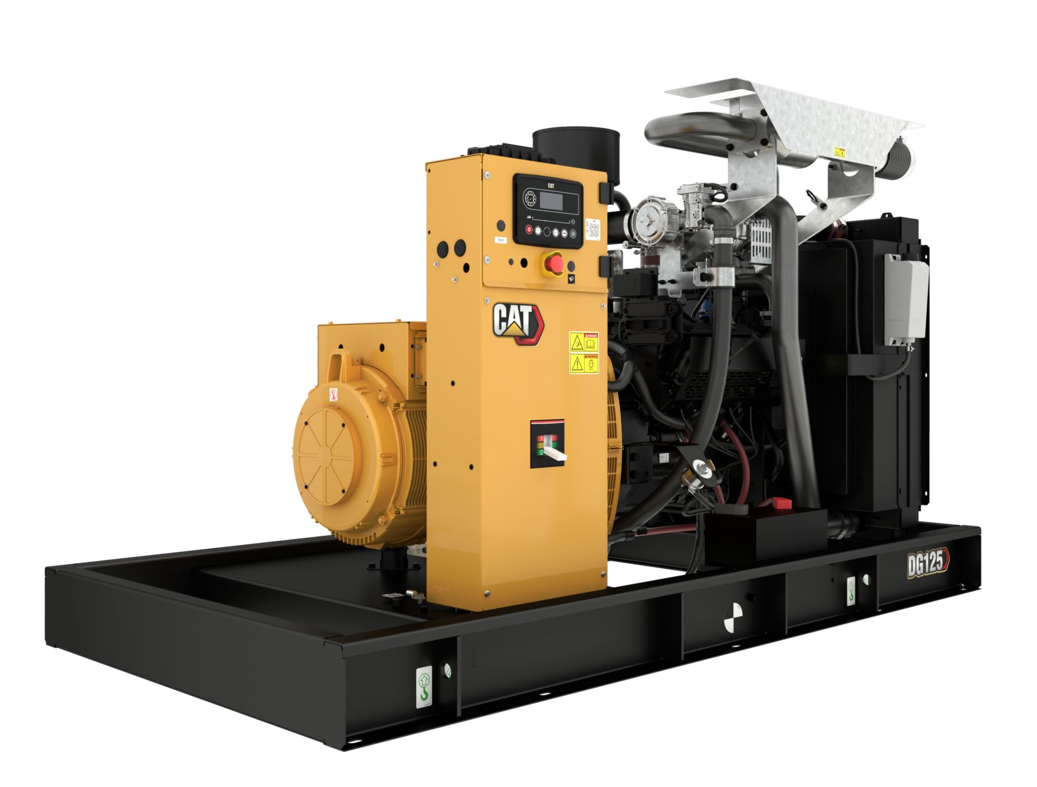 Caterpillar DG125 Natural Gas Generator (Single & 3 Phase)