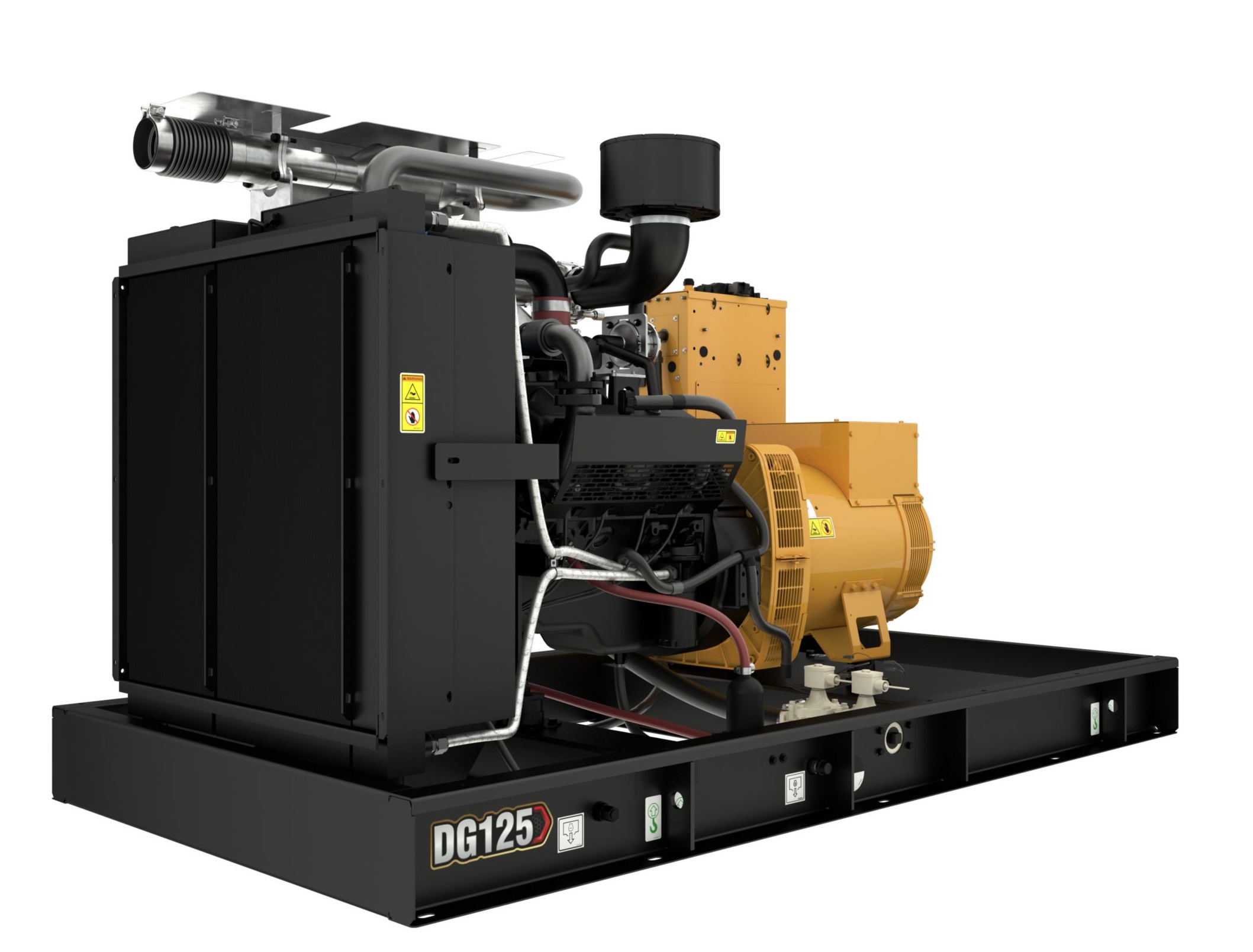 Caterpillar DG125 Natural Gas Generator (Single & 3 Phase) 2